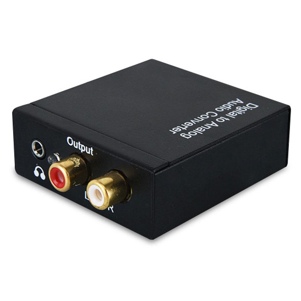 Optical Coax  Digital to Analog Converter / Audio Adapter