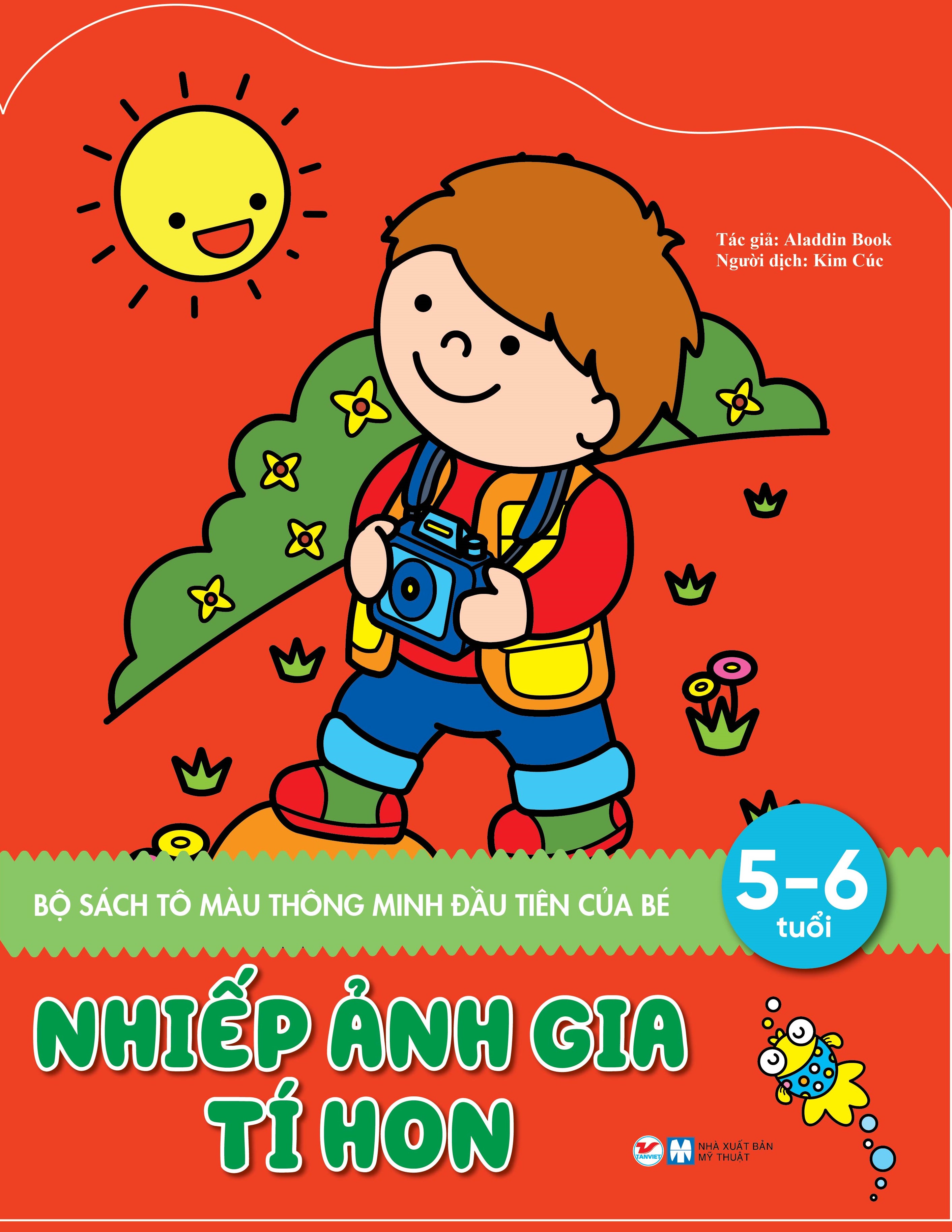 Sách Tô Màu Thông Minh Đầu Tiên Của Bé - Nhiếp Ảnh Gia Tí Hon