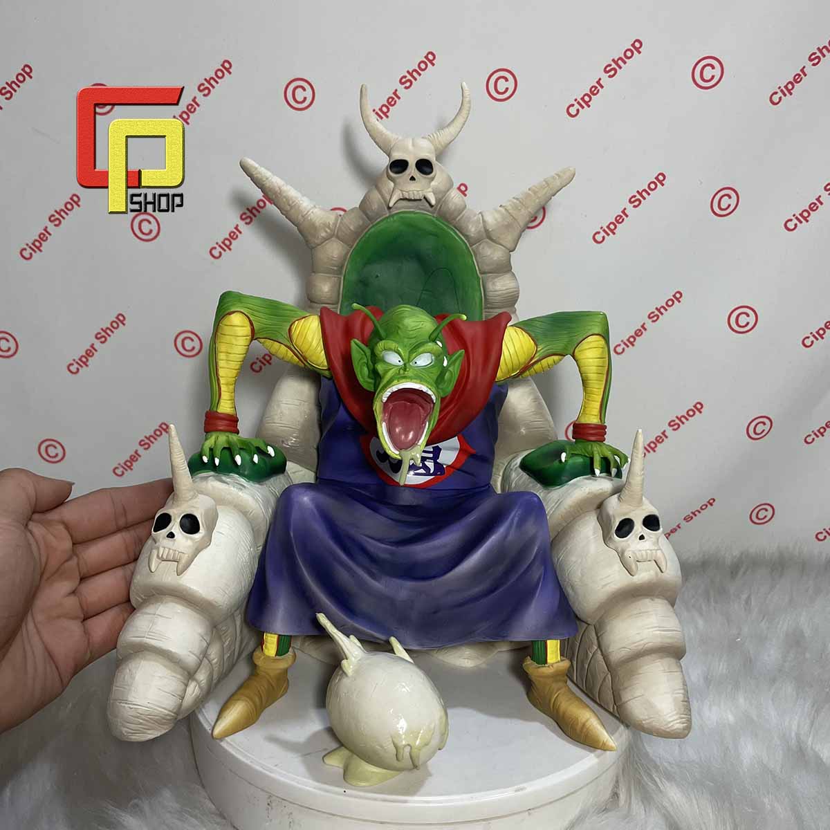 Mô hình Đại Ma Vương Piccolo Ngồi Ghế - Figure Old King Piccolo Dragon Ball