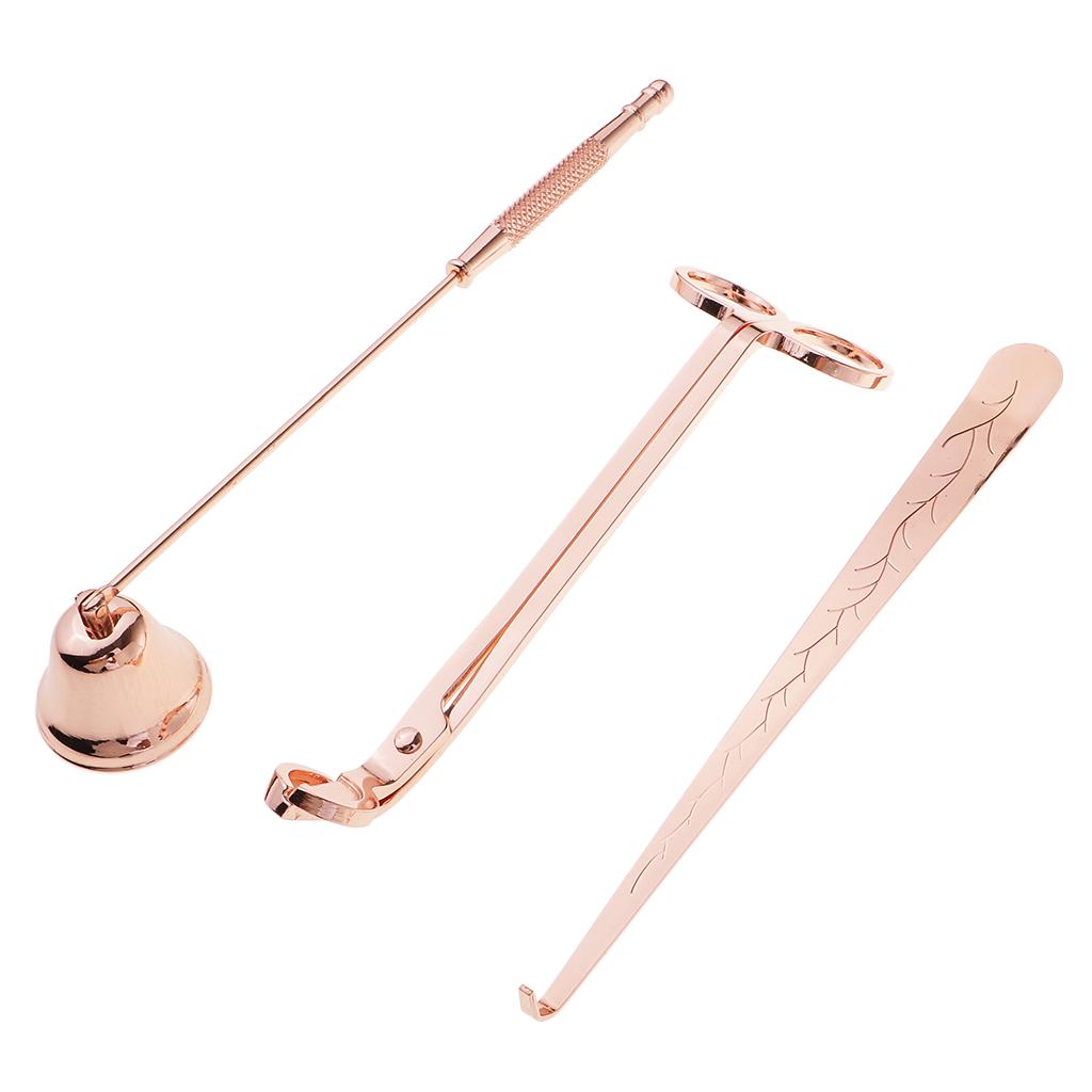 Hoa Hồng Vàng Nến Bộ Phụ Kiện, Nến Bấc Tông Đơ, Dipper, Nến Snuffer
