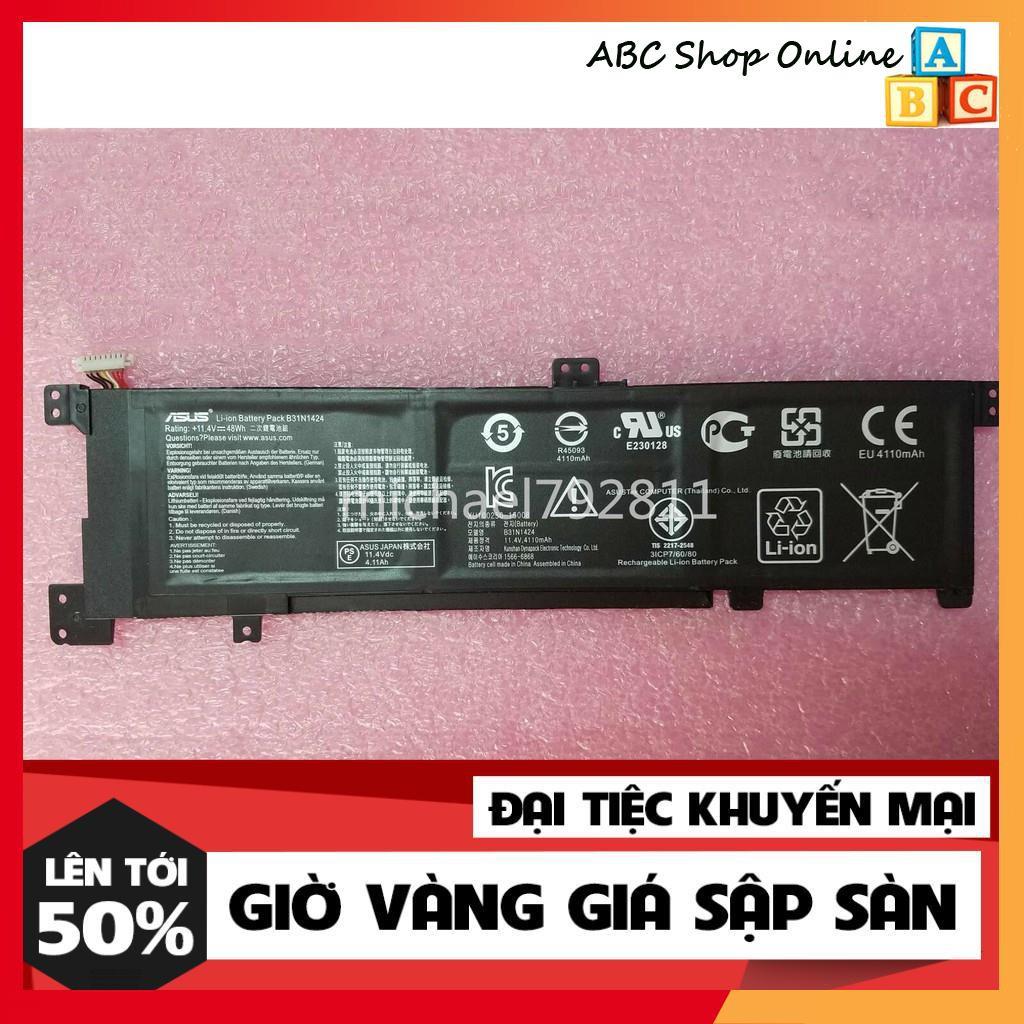 Pin Dùng Cho Laptop ASUS B31N1424, K401, K401L, K401LB, K401LB5010, K401LB5200, K401LB5500 Series ( 11.4V- 48Wh )