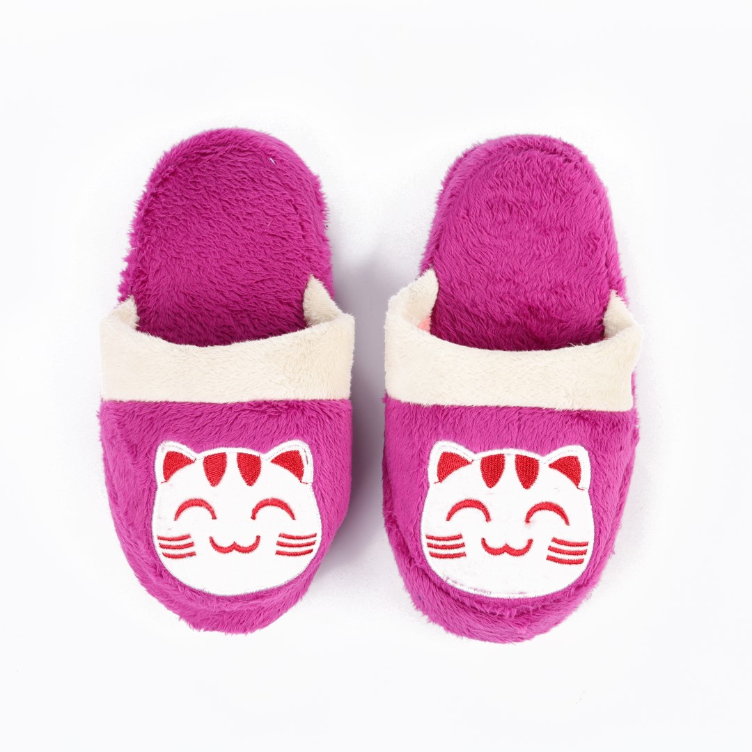 Dép đi trong nhà trẻ em Easy Life Slippers LUCKY CAT