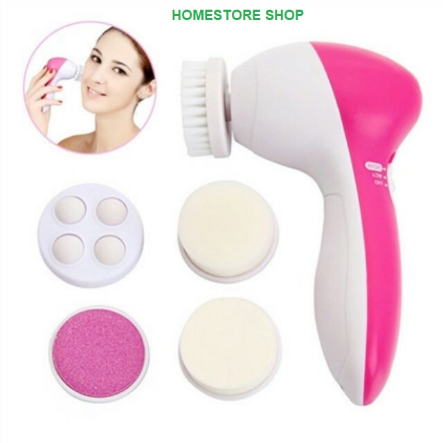 Máy Massage Rửa Mặt 5 Đầu Beauty Care Massager Model AE8782