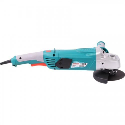 Máy mài góc 125MM 1400W TOTAL TG1141256 Công Tắc Bóp ( Kiểu máy khoan) - Trục Chính M14 - Cắt sắt cầm tay