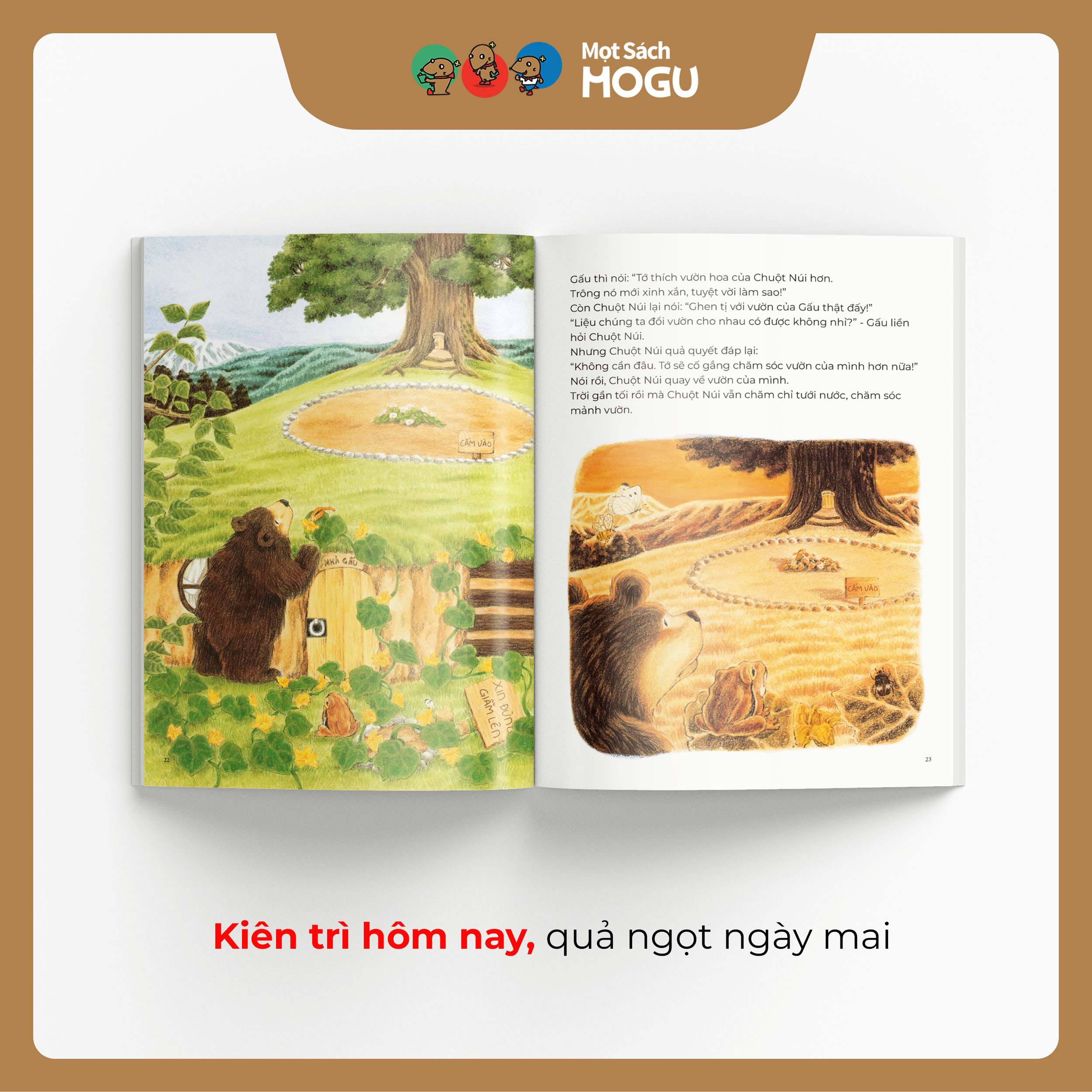Truyện Ehon bé 3-4-5 tuổi - Bữa tiệc mùa thu