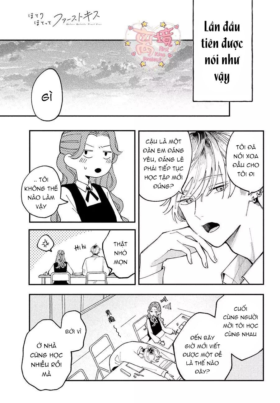 nụ hôn đầu nóng bỏng chapter 1.2 3