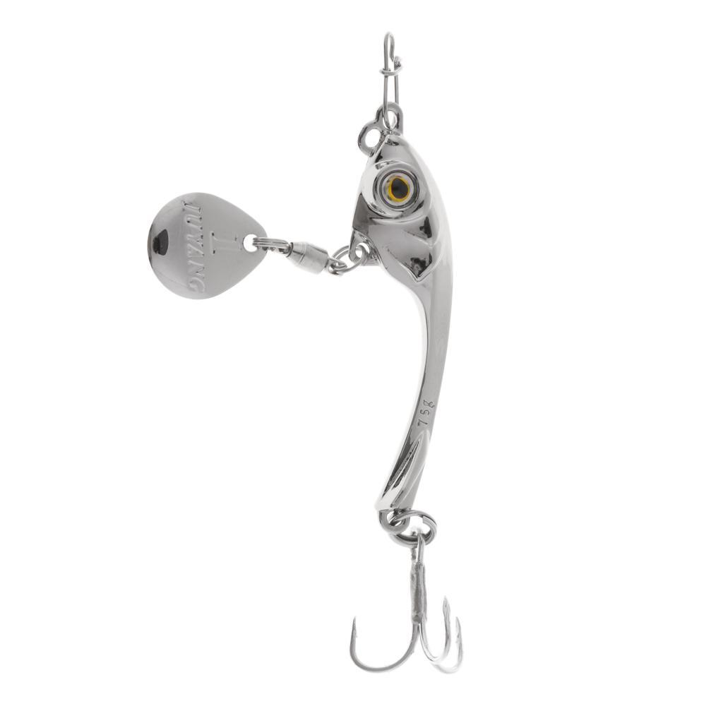 Durable Fake Fishing Lures Metal Spoon Baits Lures Set With Fishing Hook