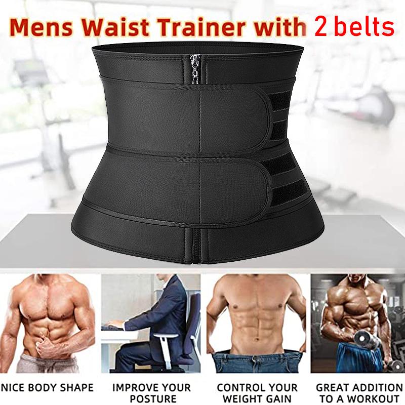Nam Shapers Eo Huấn Luyện Corset Giảm Béo Tập Toàn Thân Thể Dục Đai Xông Hơi Mồ Hôi Vỏ Tông Đơ Cắt Mô Hình Dây Nén Bụng