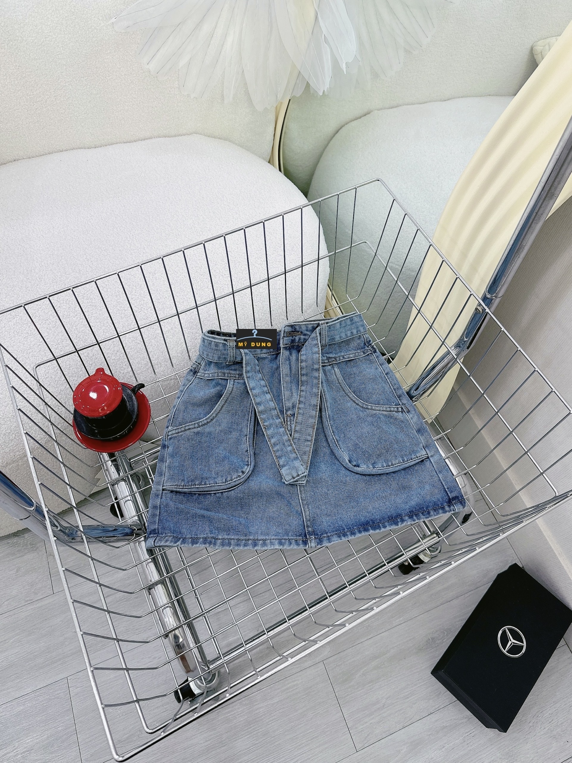 CHÂN VÁY JEAN TÚI HỘP+ DÂY BEL , CÓ QUẦN BÊN TRONG- CÁ TÍNH, NĂNG ĐỘNG -FROM CHUẨN, PHỐI ĐỒ HƠI BỊ NGẦU