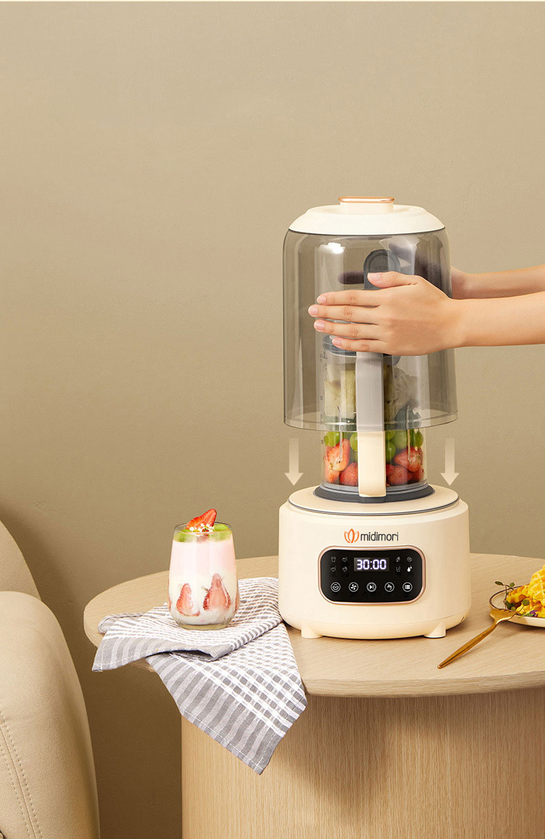 Combo Máy Làm Sữa Hạt Đa Năng Midimori MDMR-668 Và Máy Xay Thịt Midimori GC-24338 - Hàng Chính Hãng