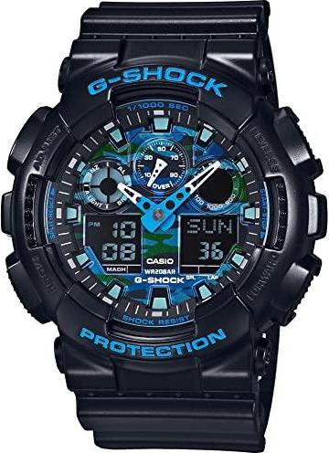 Đồng hồ nam dây cao su casio G-Shock GA-100CB