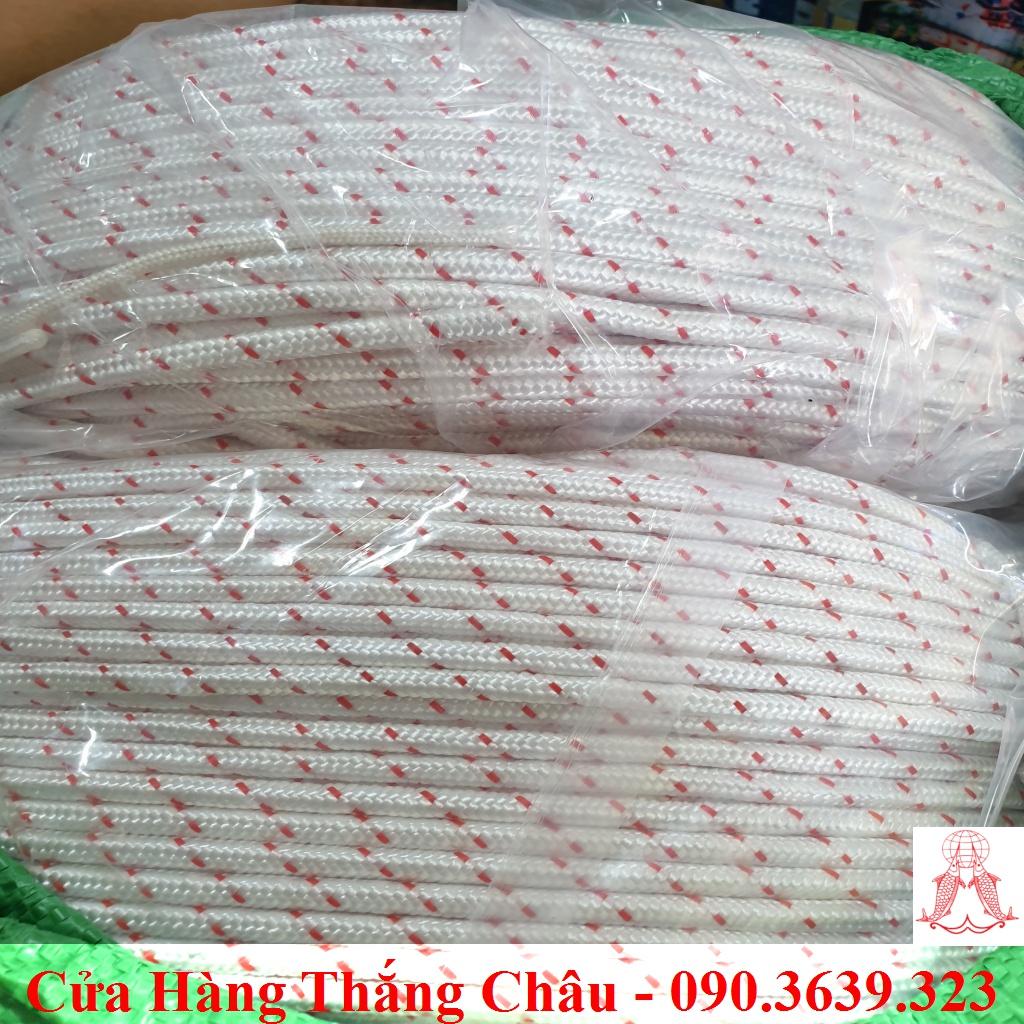 Dây Rít Sọc Đỏ (1kg) - Dây Khởi Động Máy (Thuyền Bè, Động Cơ, Máy Cày,...)