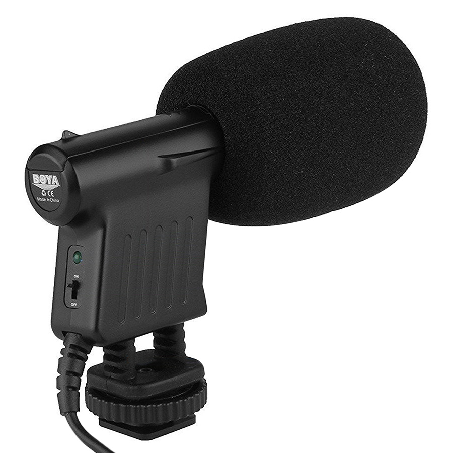 Microphone Máy Ảnh Boya BY-VM01 - Hàng Chính Hãng