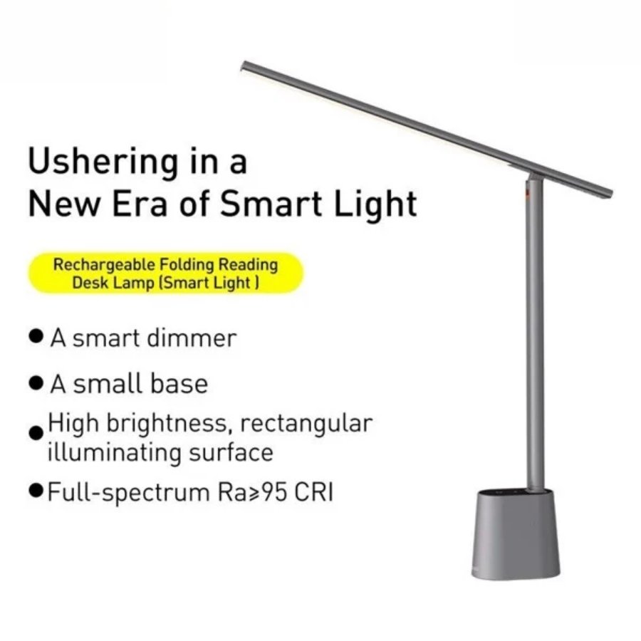 Đèn để bàn thông minh Baseus Smart Eye Series Charging Folding Reading Desk Lamp - LVP007 [Hàng Chính Hãng]