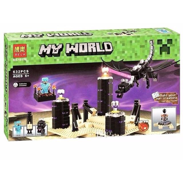 Hộp Ráp My Worlds MineCraft - Rồng địa ngục  10178