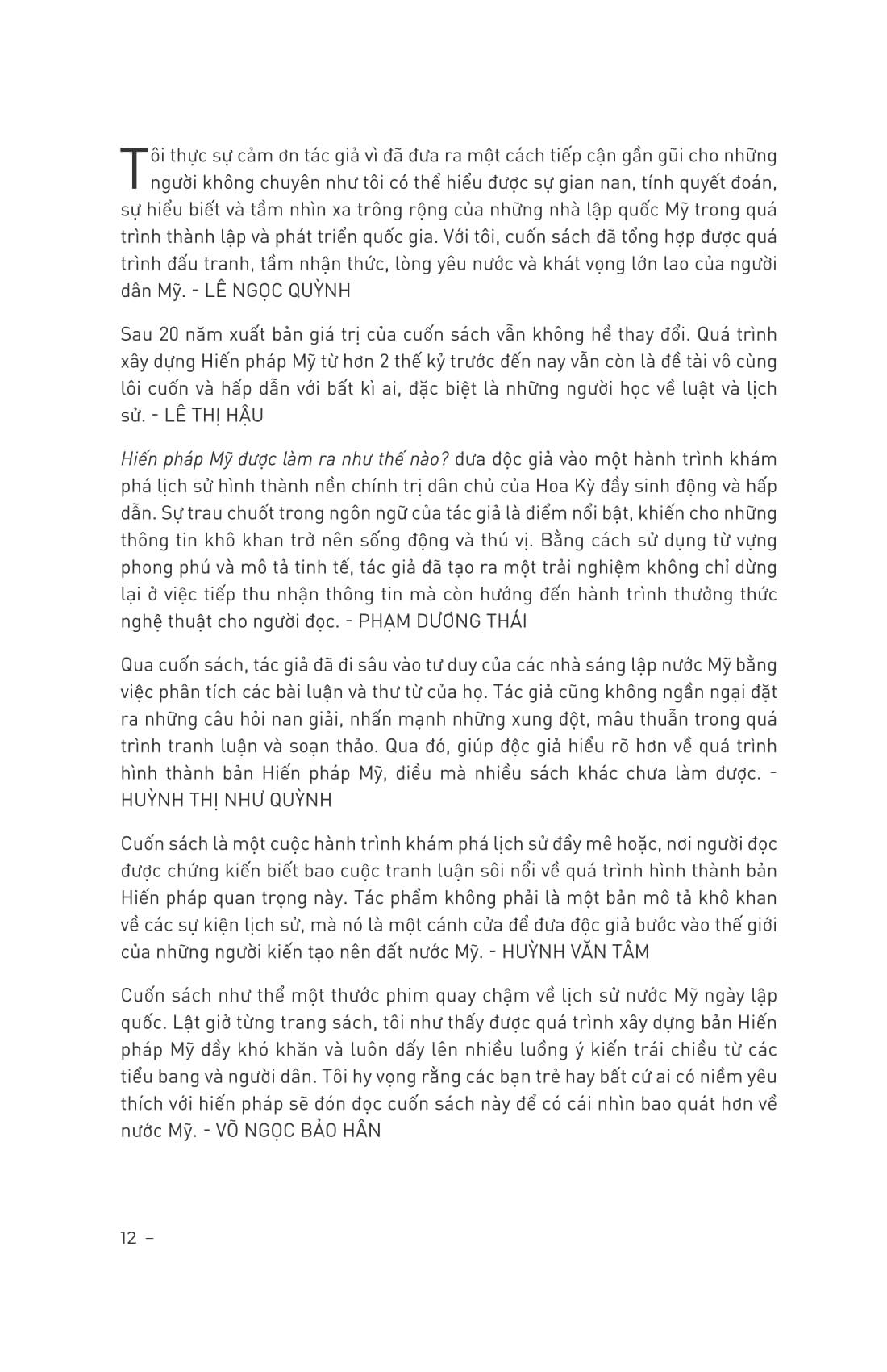 Hiến Pháp Mỹ Được Làm Ra Như Thế Nào?