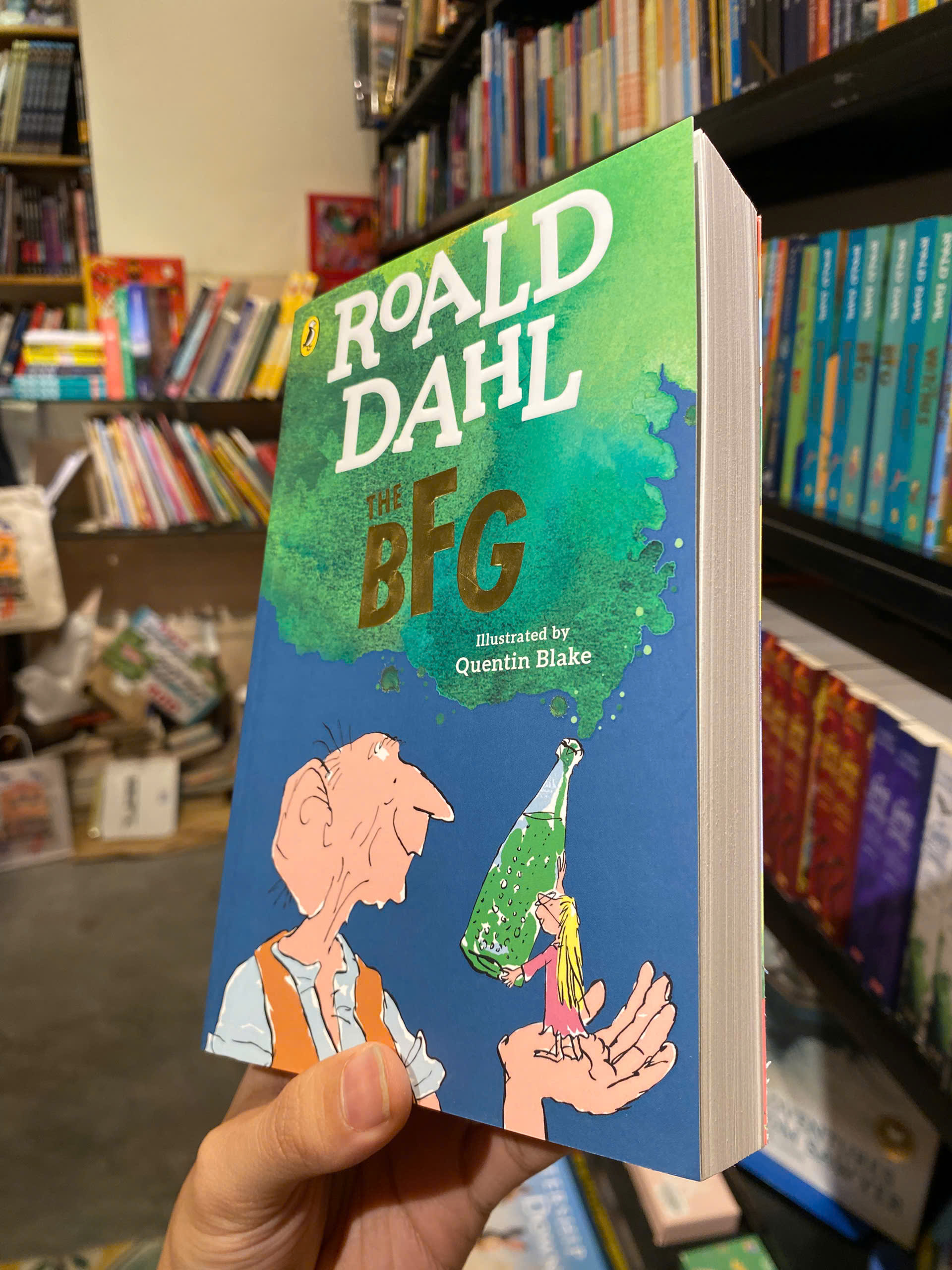 Sách - The BFG by Roald Dahl | Fantasy / English Childrens Fiction / Sách Ngoại văn Trẻ em