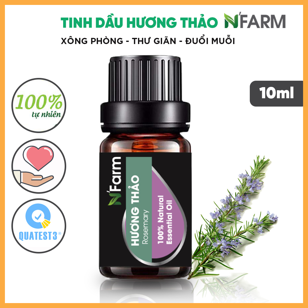 Tinh Dầu Xông Phòng Nguyên Chất NFARM 10ML, Nhiều Mùi Hương / Sử Dụng Với Máy Xông Tinh Dầu Giúp Thơm Phòng, Thư Giãn Đuổi Muỗi, Tốt Cho Sức Khỏe