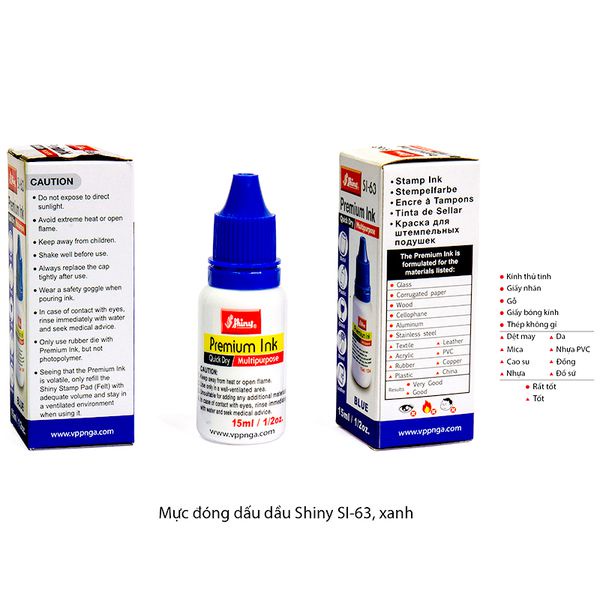 1 chai mực dấu shiny chuyên dụng nhanh khô