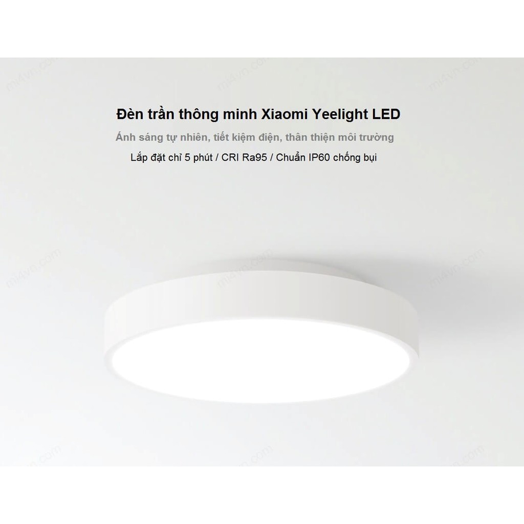 Đèn ốp trần thông minh Xiaomi Yeelight Celling Light Pro Quốc tế 320mm