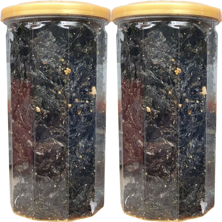2 Hũ Rong Biển Cháy Tỏi Bổ Dưỡng Hiệu Tân Lộc Phát - Mỗi Hũ 100G