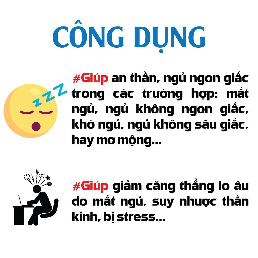 Combo 2 Hộp Viên uống ngủ ngon an thần giảm stress TÂM DIỆU VƯƠNG Hộp 100 viên