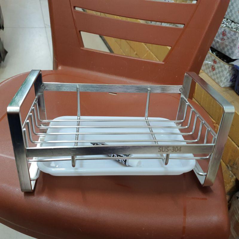 Kệ để đồ rửa bát nhà bếp inox 304 có khay nước