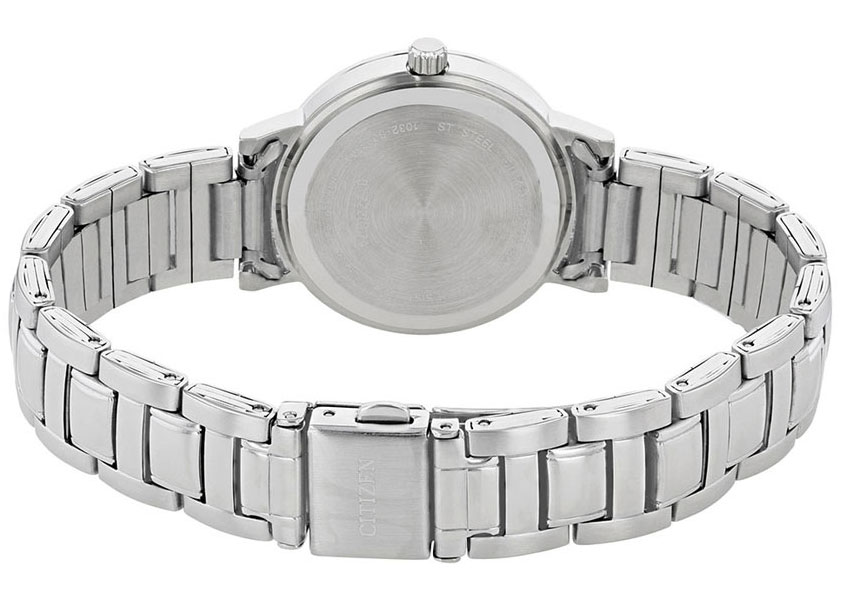 Đồng Hồ Nữ Citizen Đính Đá Swarovski Dây Thép Không Gỉ EL3040-55L - Mặt Xanh