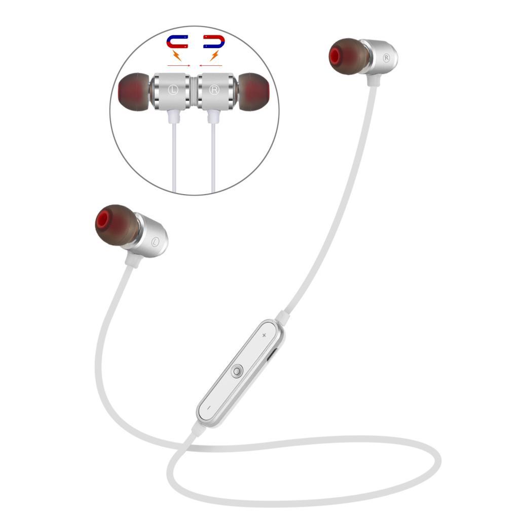 AX-07 Bluetooth Sport Wireless Headphones Magnetic Stereo Earphones