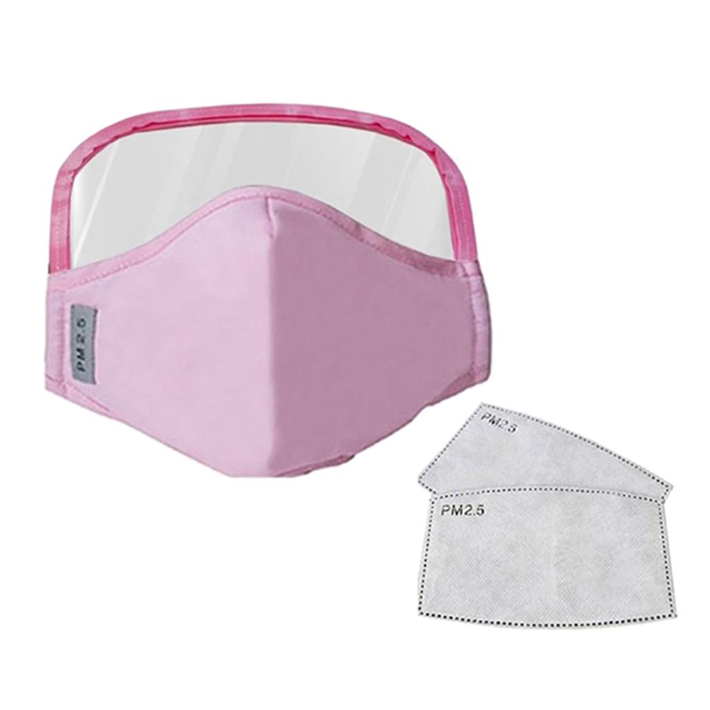 Anti Dust Adults Mouth Cover Masks With Clear Eye