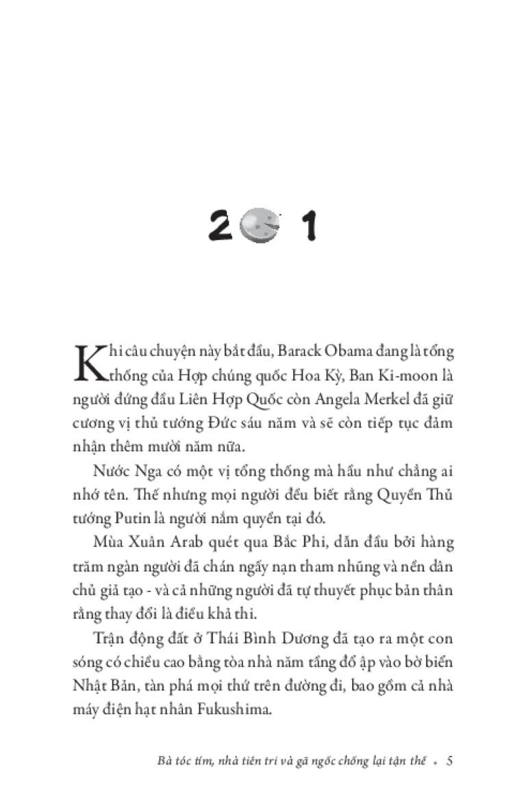 Bà Tóc Tím, Nhà Tiên Tri Và Gã Ngốc Chống Lại Tận Thế - Jonas Jonasson