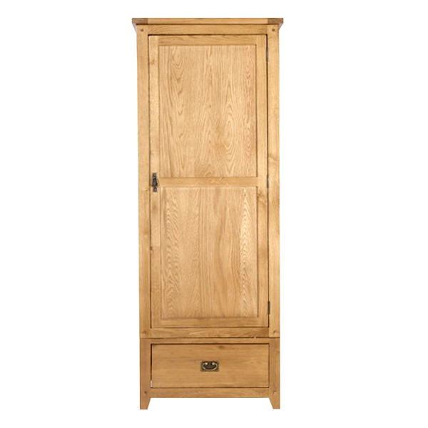 Tủ Quần Áo Rustic 1 Cánh Gỗ Sồi IBIE (75 x 57 x 195 cm)