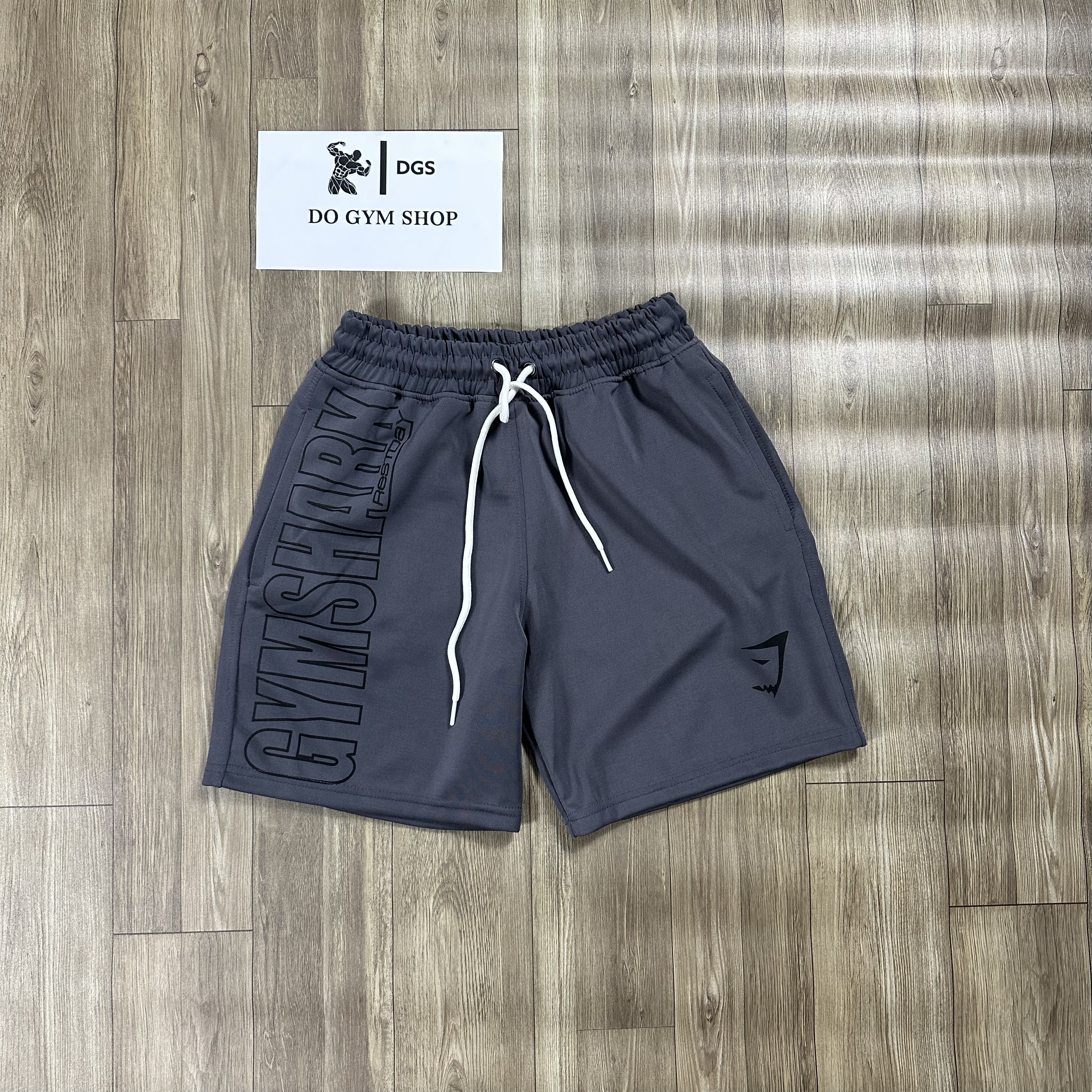 Quần short thun nam tập gym DOGYMSHOP chất thun poly co giãn 4 chiều không xù lông thoáng mát chơi thể thao QGQL7