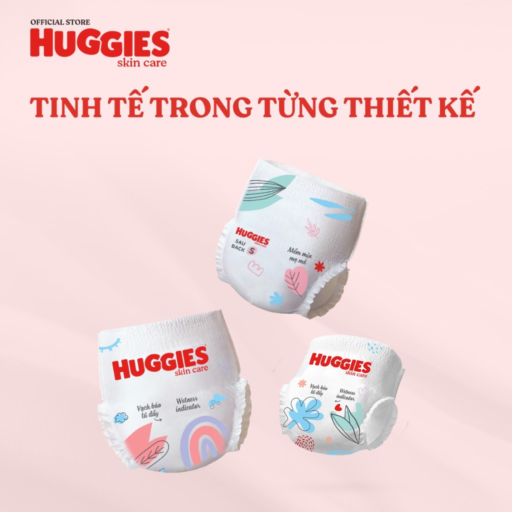 Tã Dán Huggies Dry Gói Cực Đại M76 - Bao Bì Mới