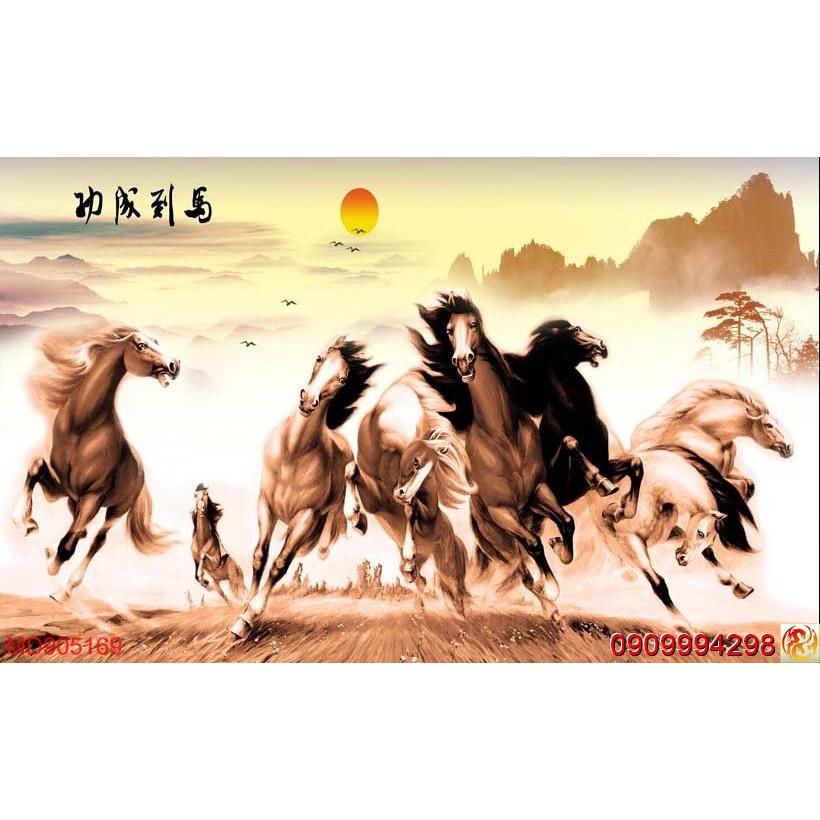 TRANH DÁN TƯỜNG MÃ ĐÁO THÀNH CÔNG - SONG LONG DECOR