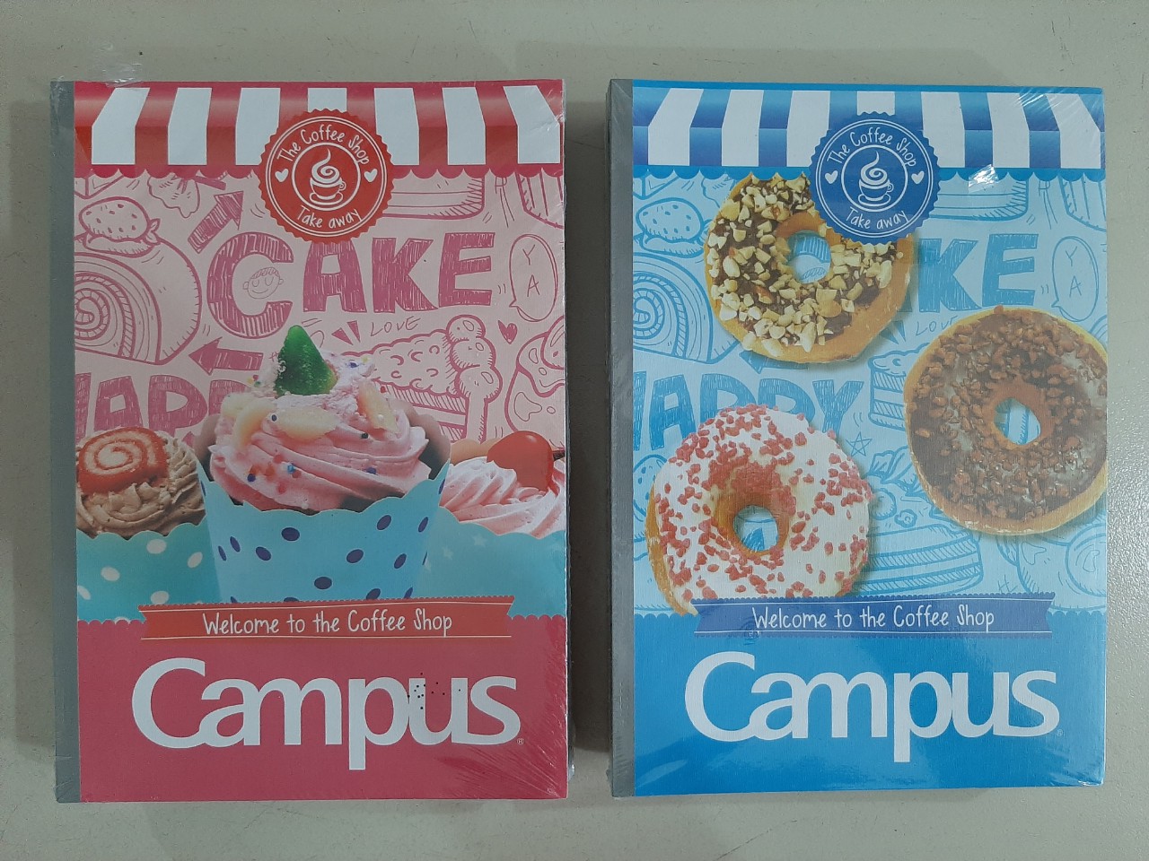 Combo 10 cuốn Vở Coffee Shop -Kẻ Ngang Có Chấm 80 Trang ĐL 60g/m2 -NB-BCOF80
