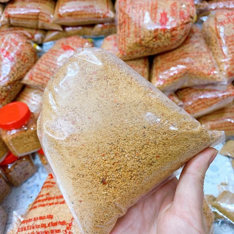 500G Muối Ớt Ngọc Châu Hàng loại 1 Cay Ngon - Muối Tôm Chay Tây Ninh