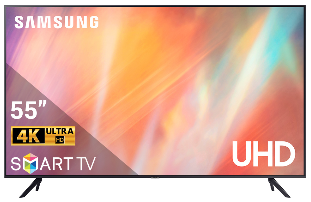 Smart Tivi Samsung 4K 55 inch UA55AU7700