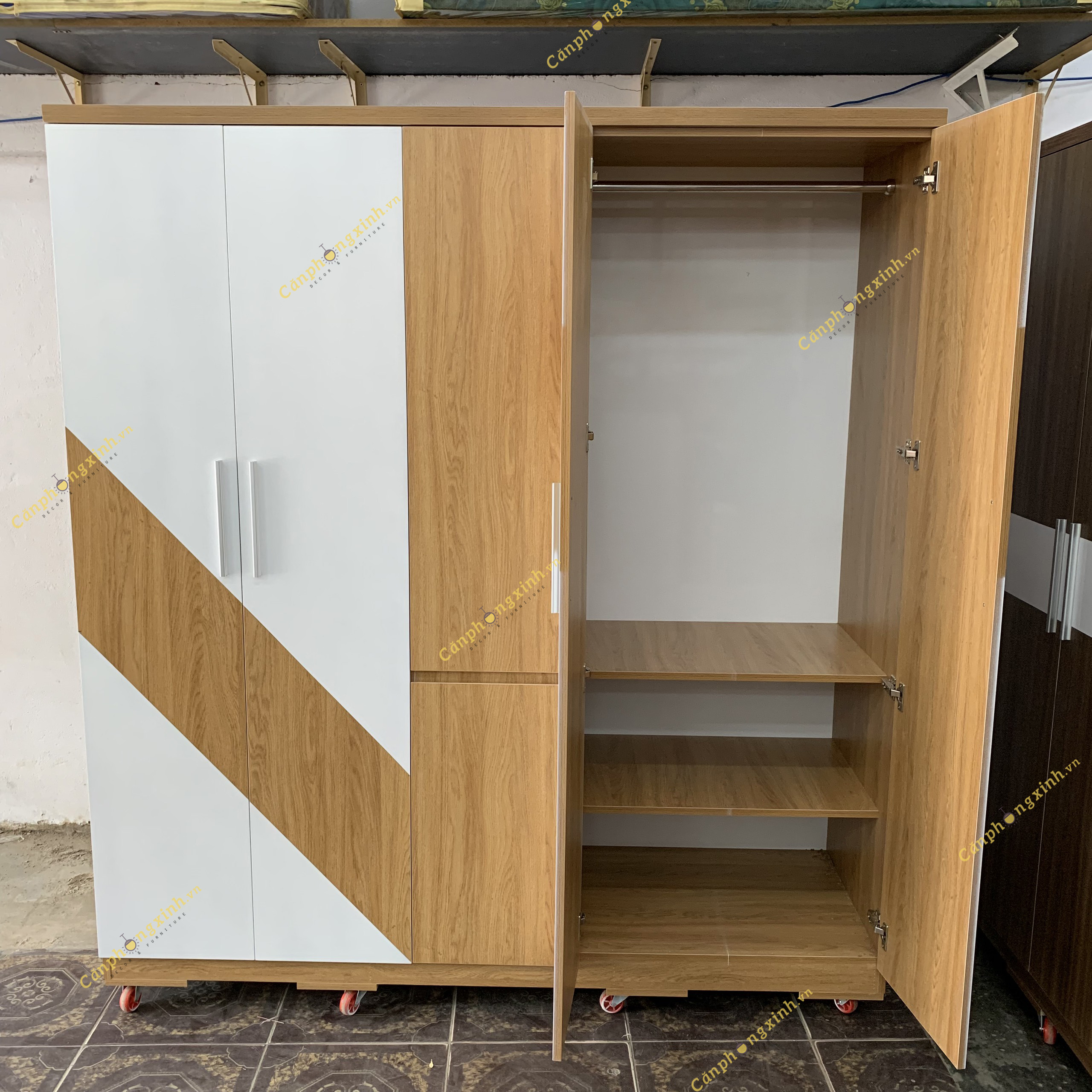 Tủ áo 5 cánh MDF CPX-T20