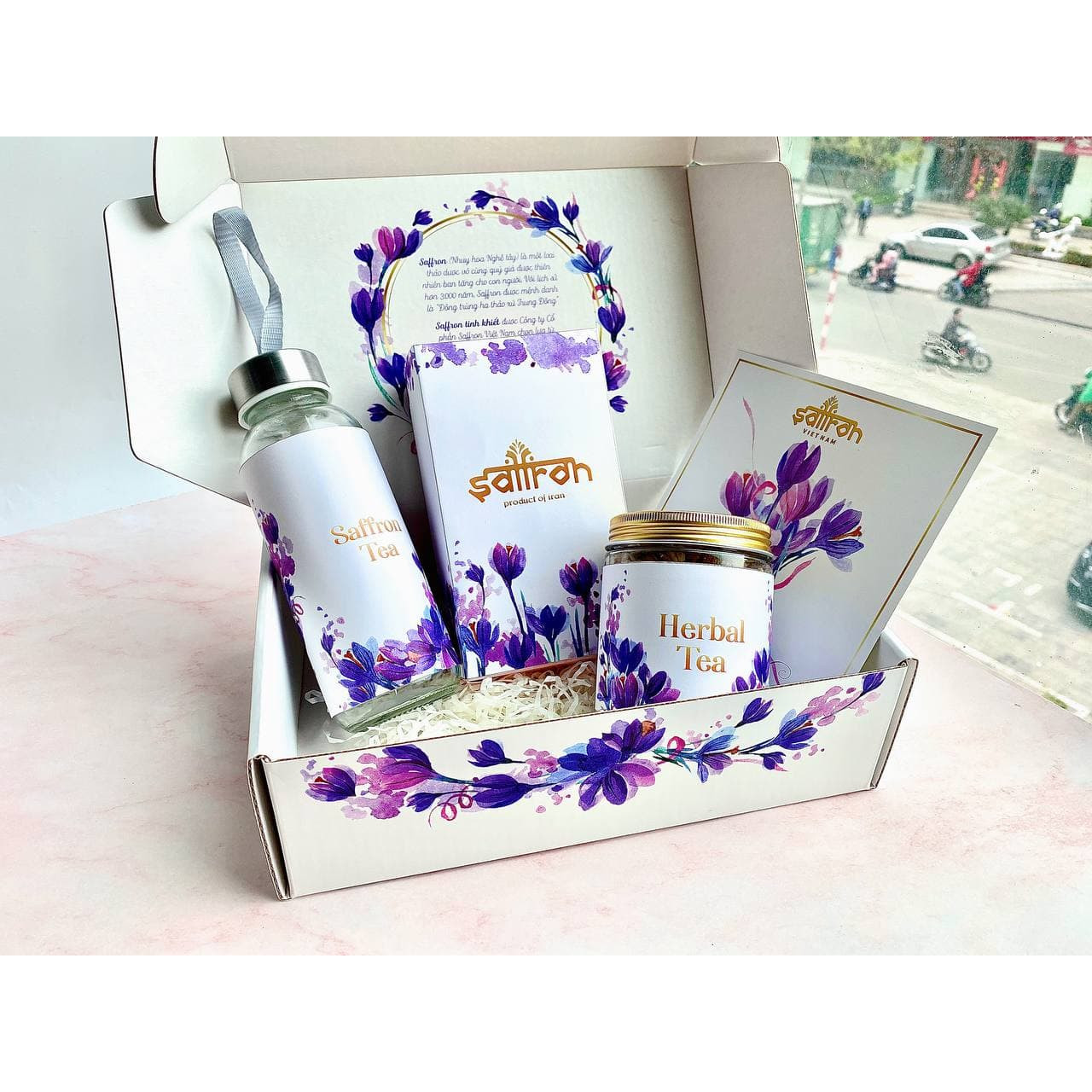 SET QUÀ 8/3 Nhụy Hoa Nghệ Tây Saffron