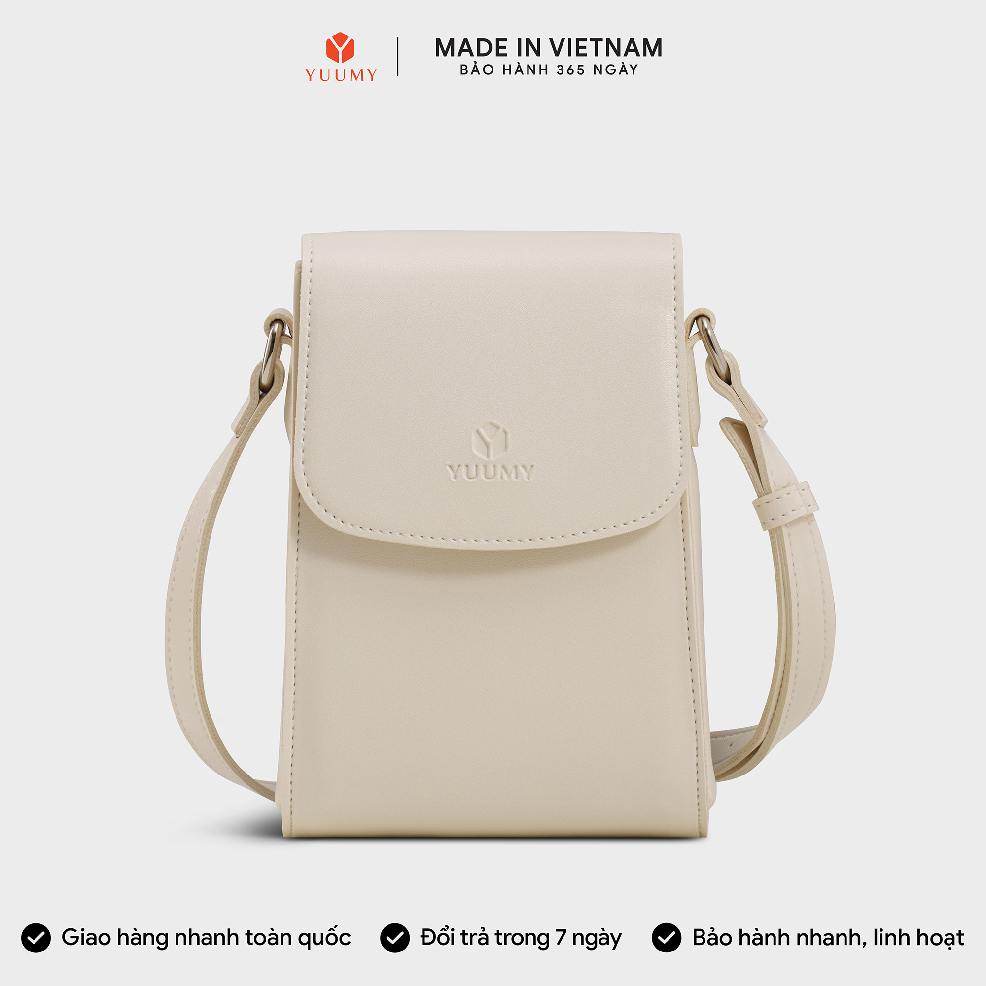 Túi Yuumy ( Thời trang nữ dáng đứng - Túi đeo chéo YN293 )