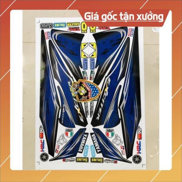 Tem rời ex 2006 xanh gp đen 3 lớp