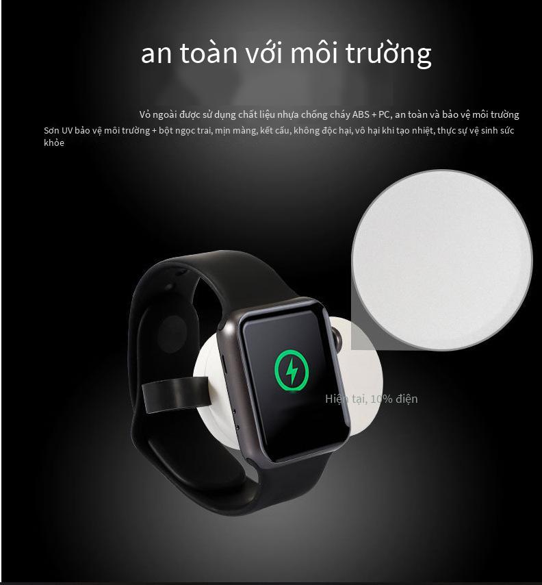 Đảm Bảo Chất Lượng Nổ Di Động USB Đồng Hồ Tai Nghe Điện Thoại Di Động Sạc Nhanh Không Dây Đa Chức Năng Hút Từ Tính Sạc Không Dây
