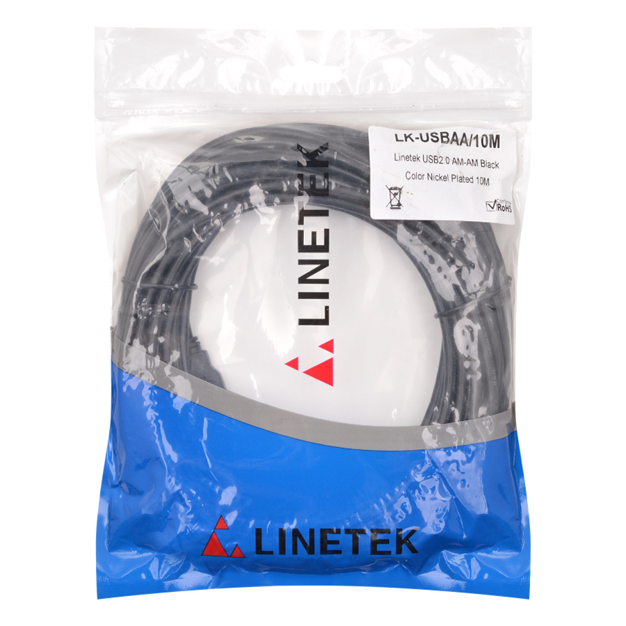 Cáp USB Linetek 10m LK-USAA/10M - Hàng Chính Hãng