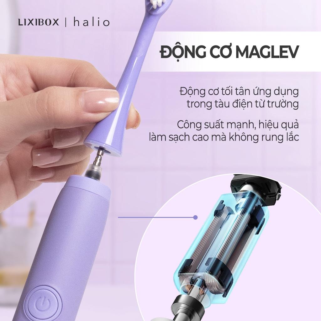 Combo Bàn Chải Điện Làm Trắng Răng Sonic PRO - Periwinkle Và Máy Tẩy Trắng Răng Halio Blue Light Professional