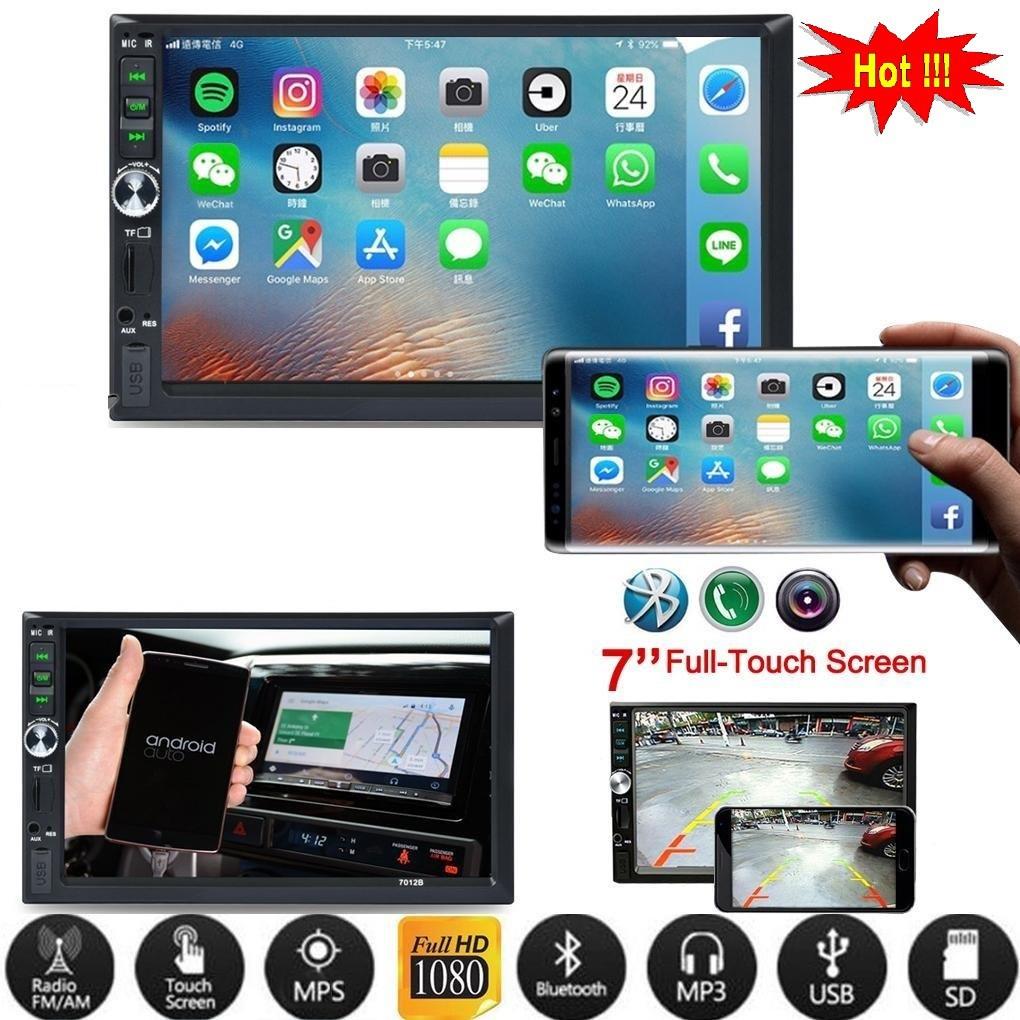 Màn hình ô tô 7010B 7 ''Xe hơi Bluetooth MP5 Máy nghe nhạc FM Android,IOS MirrorLink TẶNG MẶT DƯỠNG