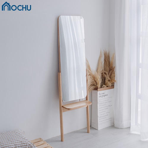 Gương Đứng Soi Toàn Thân Khung Gỗ OCHU - Girly Mirror - Natural