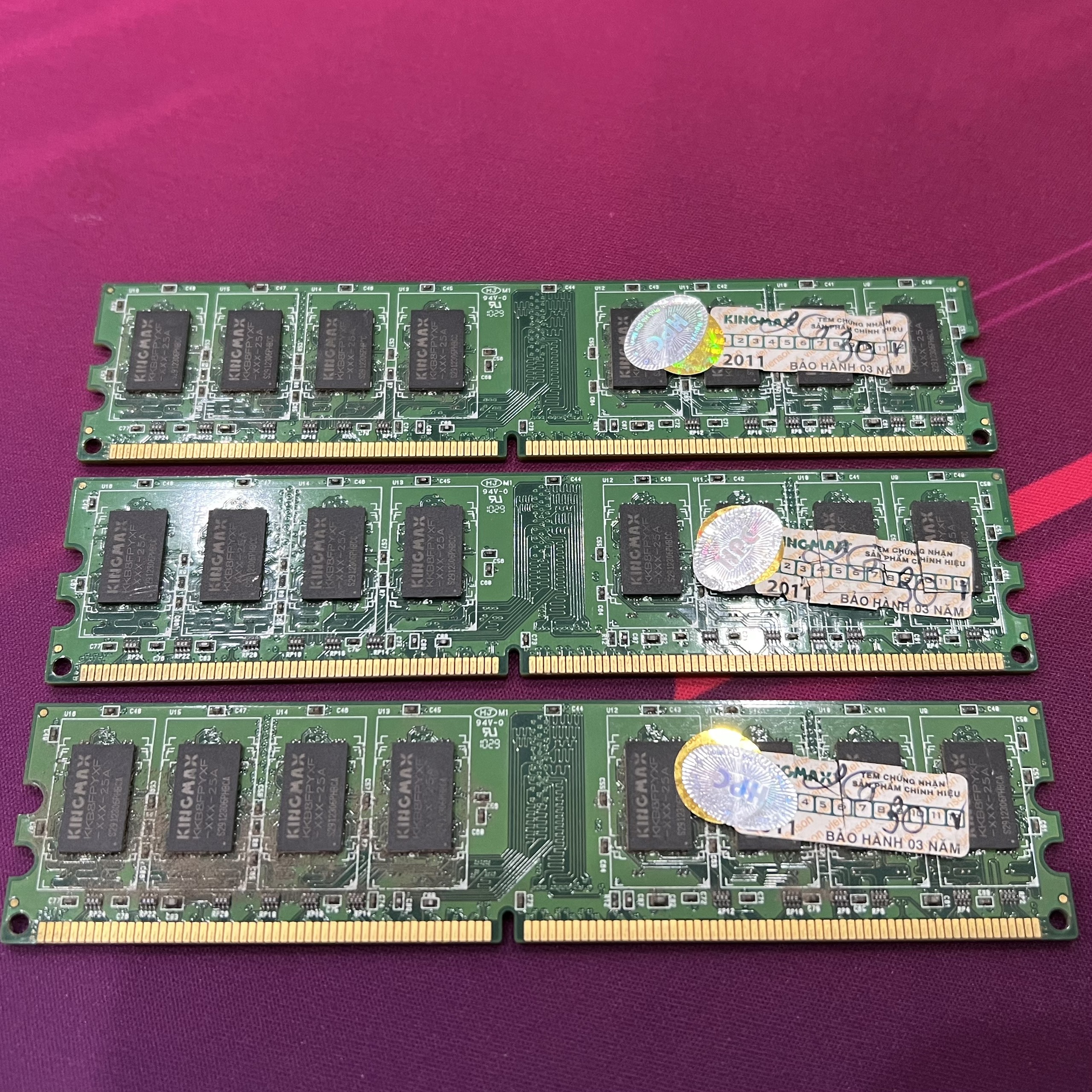 Ram PC Kingmax DDR2 2GB Bus 800MHz - Hàng chính hãng