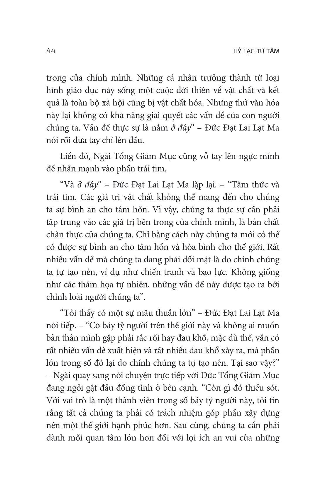 Sách Hỷ Lạc Từ Tâm