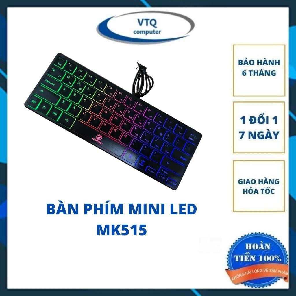 Bộ bàn phím Laptop nhỏ gọn tiện dụng có led, Bàn phím mini 64Key led G_NET